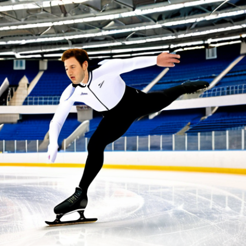 Home 19 Pettit National Ice Center**
"A fully clothed, professional speed skater in a sleek racing suit, gliding across the pristine ice of the Pettit National Ice Center's Olympic oval. Focus on the skater's form and speed. Background shows the spacious arena with spectators in the stands, all appropriate and family-friendly. Perfect anatomy, correct proportions, natural pose, dynamic action shot, safe for work, appropriate content, high quality."
**