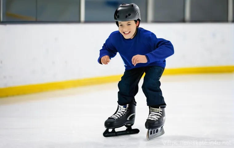 어린이 스케이트 추천 - **Prompt 1: The Perfect Fit - A Child's First Skate Experience**
A happy, gender-neutral child, ...