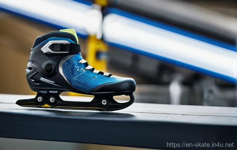 스케이트 스피드 기록 향상법 - **Prompt 2: Fueling and Recovery - A Champion's Routine**
    "A split image or diptych showing two ...